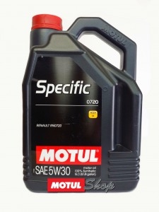 Моторное масло Motul Specific 0720 5W-30, 5л